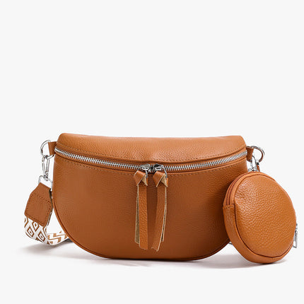 Collection image for: Sac banane cuir camel