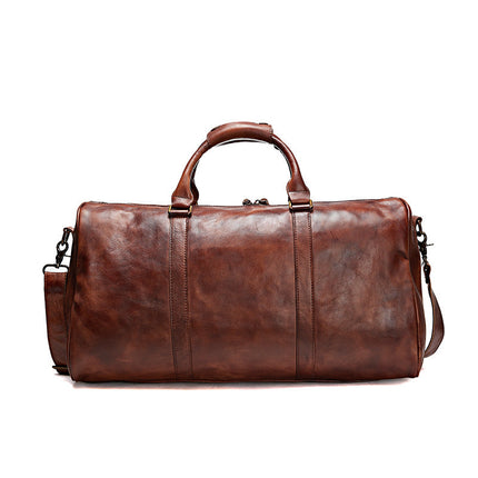Collection image for: Sac de voyage en cuir vintage femme