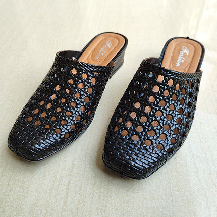 Collection image for: Mule cuir tressé