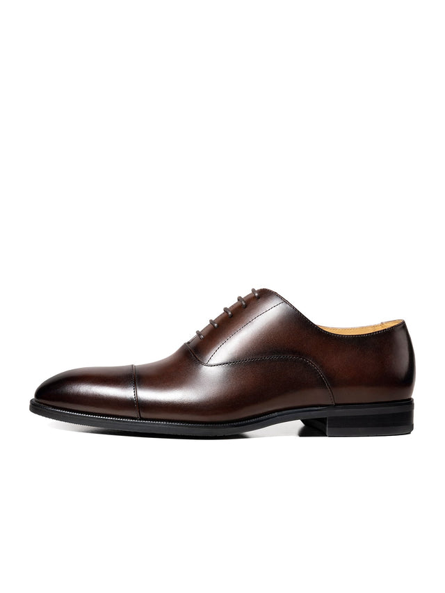 Chaussure cuir marron
