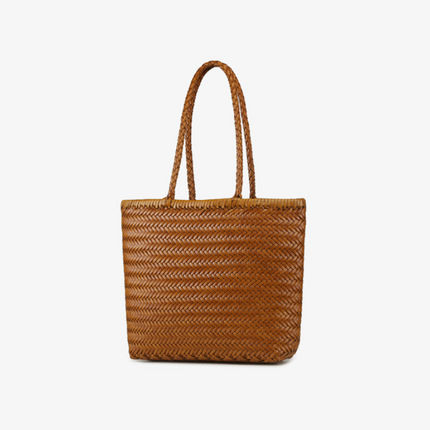 Collection image for: Sac cuir tressé camel