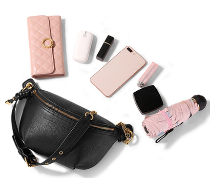 sac-banane-noir-chaine-doree-sangle-ajustable