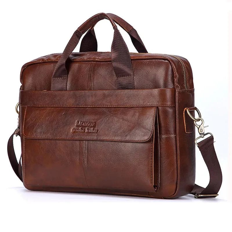 sac-business-marron-structure-avec-compartiment-zippe