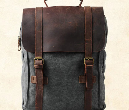 sac-a-dos-classique-toile-cuir-sangles