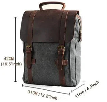 sac-a-dos-classique-toile-cuir-sangles