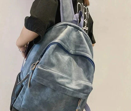sac-a-dos-compact-rose-pastel-poches-multiples