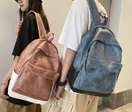 sac-a-dos-compact-rose-pastel-poches-multiples