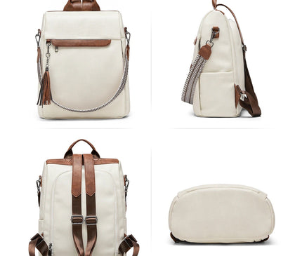 sac-a-dos-compact-marron-sangle-tressee