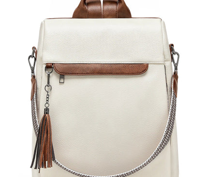 sac-a-dos-compact-marron-sangle-tressee