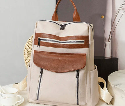 sac-a-dos-compact-multi-poches-marron-design-utilitaire-vintage