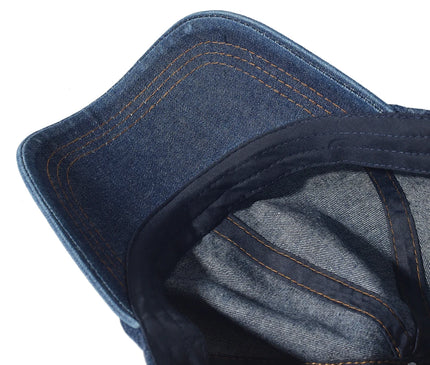 Vintage Washed Cotton Baseball Cap Men Women Denim Dad Hat Adjustable Trucker Style Low Profile