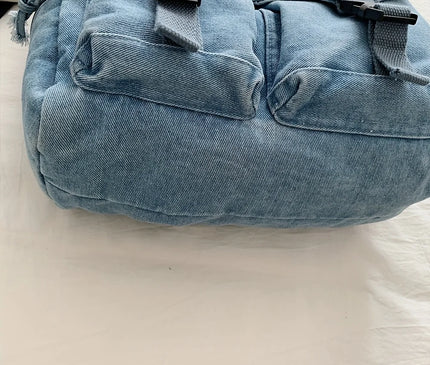 Denim Bag Women's New Trendy Fashion Class Commuting Bag Shoulder Bag Large Capacity Crossbody Bag