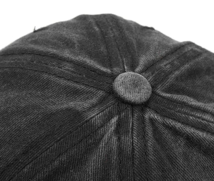 SpringSummerHat Denim Baseball Hat Female Embroidered Peach Heart Wash Casual Korean Version Thin Couple Soft Top Duck Hat Male