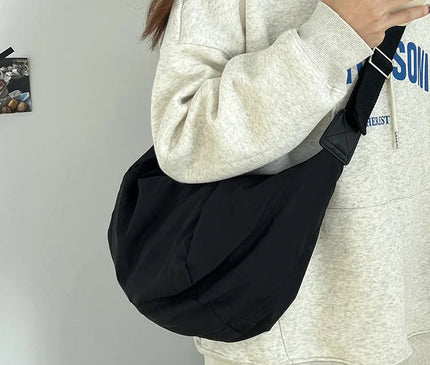 Fashion Women Large Capacity Crossbody Shoulder Bag Down Cotton Casual Simple And Versatile