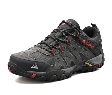 chaussure-randonnee-grise-details-rouges