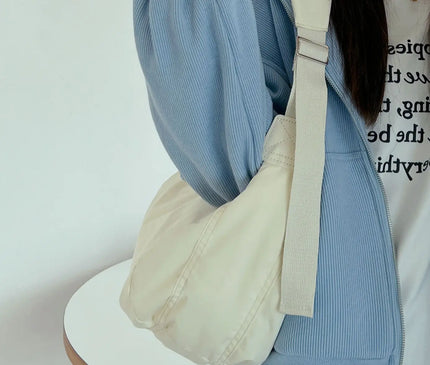 Fashion Women Large Capacity Crossbody Shoulder Bag Down Cotton Casual Simple And Versatile