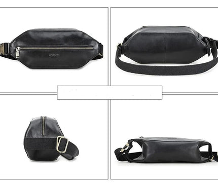 sacoche-banane-marron-fermeture-zippee-sangle-ajustable