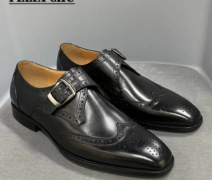 chaussures-homme-monk-strap-boucle-brogue-patine