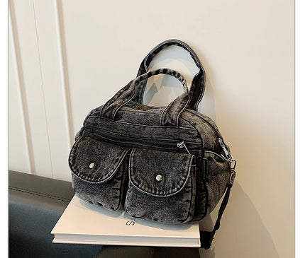 Fashion Casual Women's Crossbody Bag High Quality Denim Shoulder Bag Large Capacity Tote Bag Multi Functional Women‘s Handbags