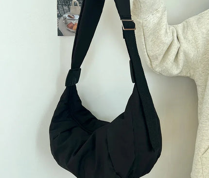 Fashion Women Large Capacity Crossbody Shoulder Bag Down Cotton Casual Simple And Versatile