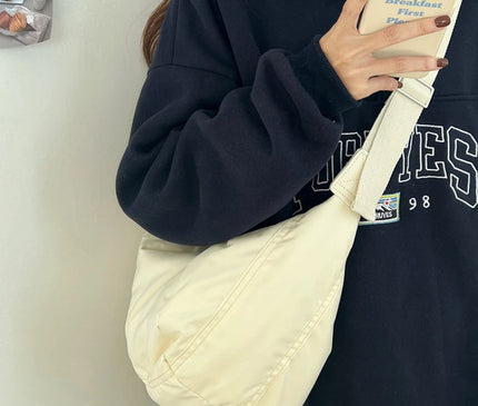 Fashion Women Large Capacity Crossbody Shoulder Bag Down Cotton Casual Simple And Versatile