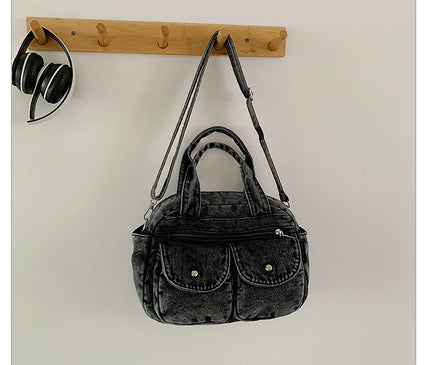 Fashion Casual Women's Crossbody Bag High Quality Denim Shoulder Bag Large Capacity Tote Bag Multi Functional Women‘s Handbags