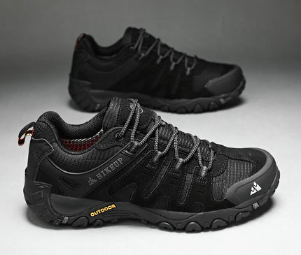 chaussure-randonnee-grise-details-rouges