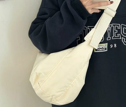 Fashion Women Large Capacity Crossbody Shoulder Bag Down Cotton Casual Simple And Versatile