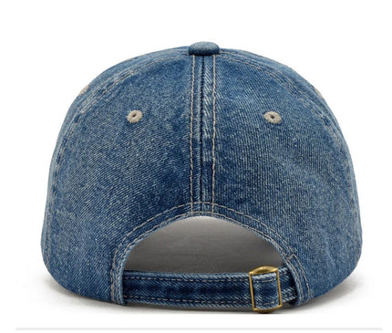 2024 Denim Baseball Cap Men Women Embroidery Letter Jeans Snapback Hat Casquette Summer Sports Hip Hop Cap Gorras Unisex hats