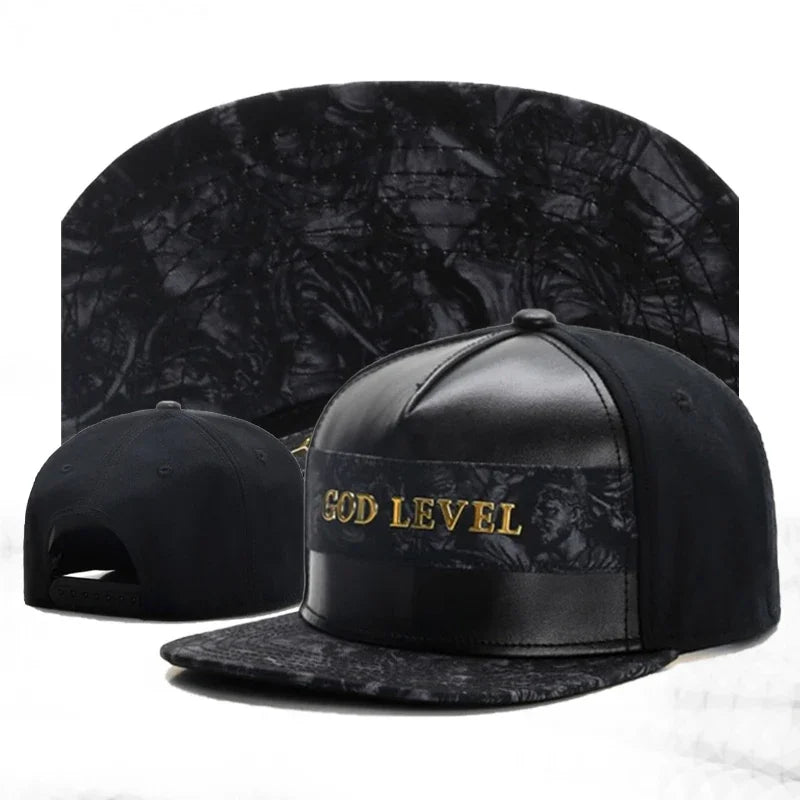 Luxury Brand Leather Baseball Cap for Men Women HipHop Knight Snapback Hat  Kpop Adult Outdoor Casual Designer Gorras Hombre