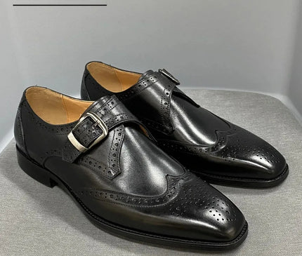 chaussures-homme-monk-strap-boucle-brogue-patine