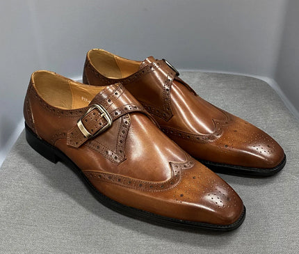 chaussures-homme-monk-strap-boucle-brogue-patine