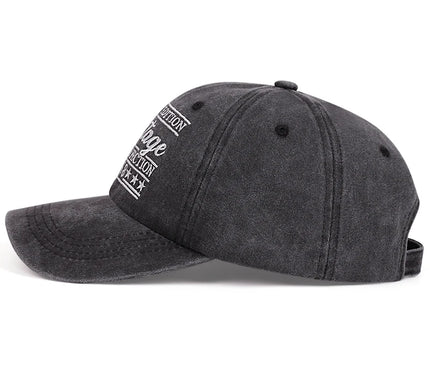 1968 Washed denim vintage distressed baseball caps women men Fashion outdoor casual duck hats