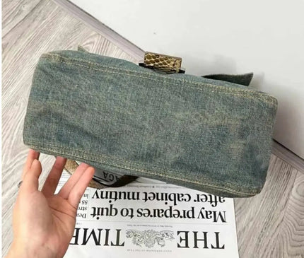 Trendy Cool Female Crossbody Bags For Women Summer New Denim Fashion Shoulder Bag Large Capacity School Messenger Travel Bag