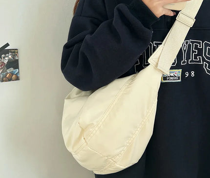 Fashion Women Large Capacity Crossbody Shoulder Bag Down Cotton Casual Simple And Versatile