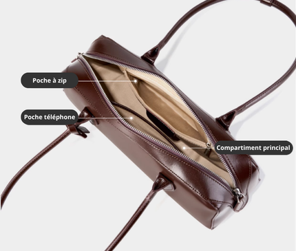 Sac à Bandoulière Long Minimaliste | Design Compact et Épuré