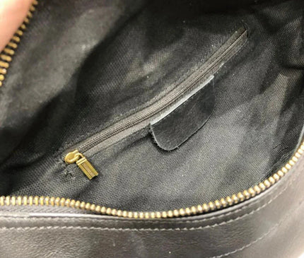 sac-bandouliere-noir-souple-sangle-chaine-doree