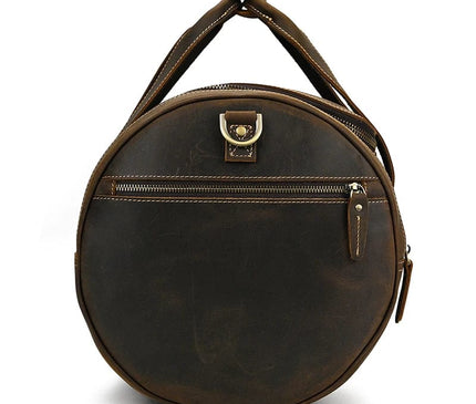 Sac de Voyage Rectangulaire Vintage avec Bandoulière Amovible