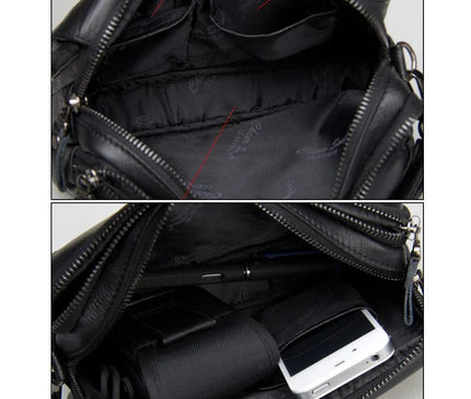petit-sac-cuir-noir-bandouliere-amovible-poches-zippees