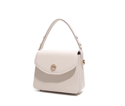 Petit sac à main avec détail floral doré