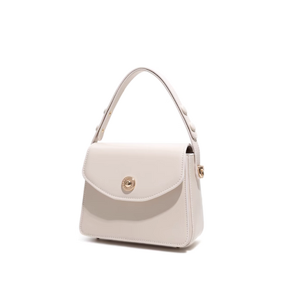 Petit sac à main avec détail floral doré