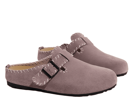 mules-taupe-couture-apparente-boucle
