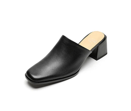 mule-femme-bout-carre-talon-moyen