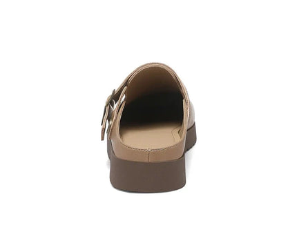 mules-minimalistes-beige-boucle-doree