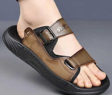 mules-homme-brides-ajustables-semelle-robuste