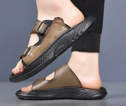 mules-homme-brides-ajustables-semelle-robuste