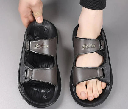 mules-homme-brides-ajustables-semelle-robuste