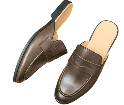 mules-marron-design-minimaliste-semi-ouvert