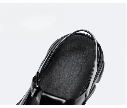 sandales-noires-semelle-chunky-brides-croisees
