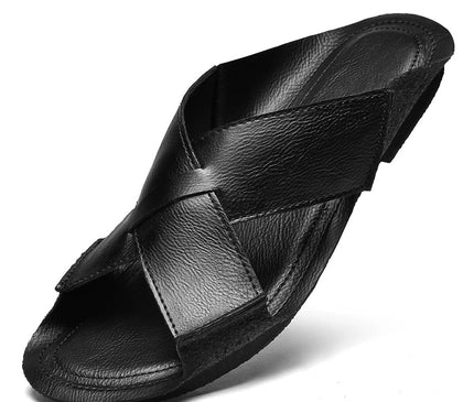 sandales-croisees-marron-style-rustique